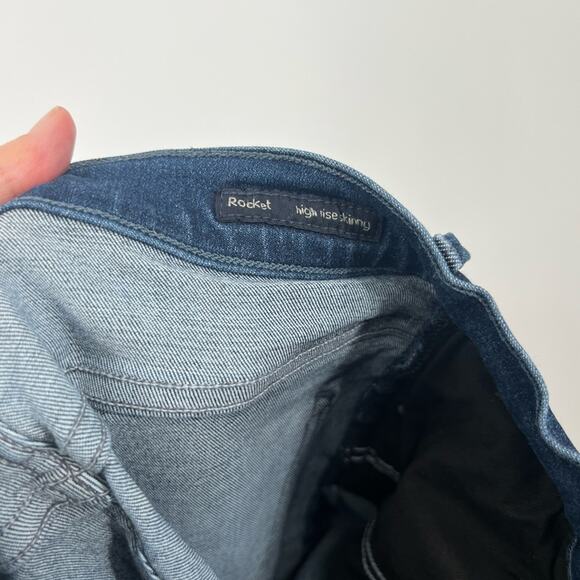 Citizens of Humanity COH Rocket High Rise Skinny Jeans Cut Hem - Picture 4 of 8